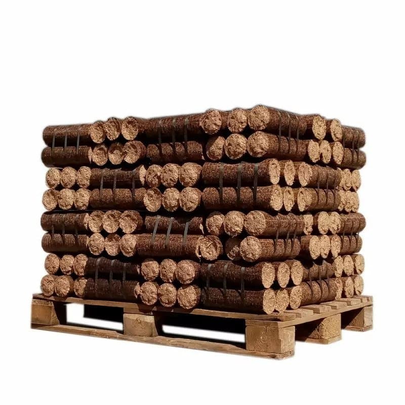 Bois densifié, bûches de nuit - Palette de 480 kg